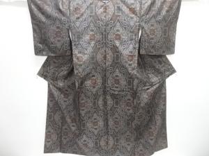 菱華紋織り出し本場泥大島紬着物